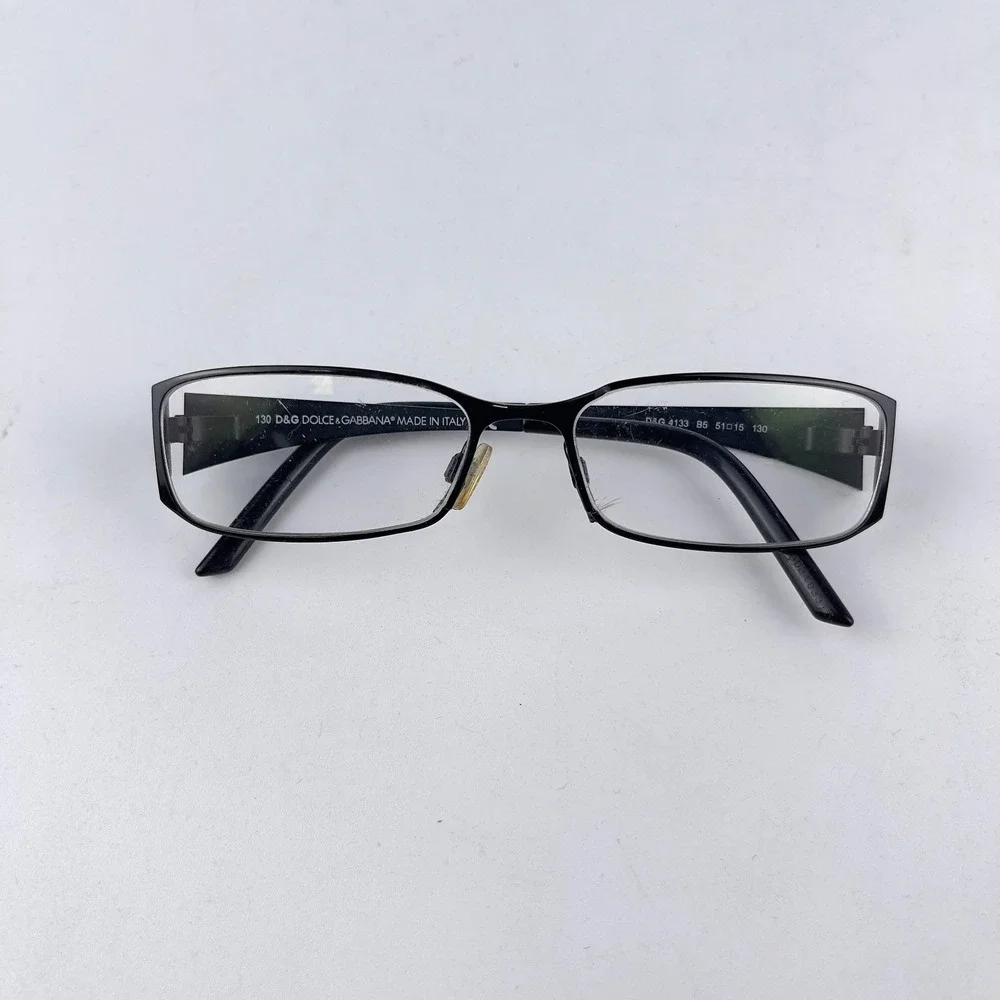Dolce & Gabbana 4133B5 Women's Eyeglasses Frame Black Plastic Full Rim 51-15-130